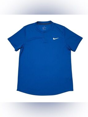 Nike Court Dri-FIT Mens Size L Tennis Golf Polo Shirt Gym Activewear AQ7732 403